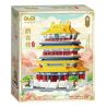 GUDI 51104 PHIÊN BẢN SƯU TẬP CỦA THÁP CÒ bộ đồ chơi xếp lắp ráp ghép mô hình Creator Sáng Tạo 1383 khối