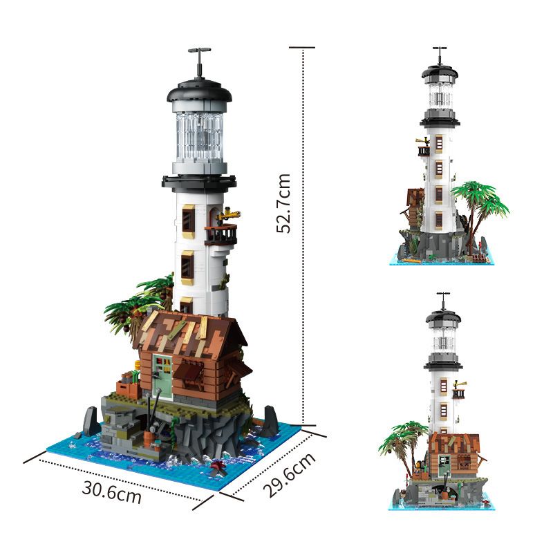 ZHEGAO 613003 NGỌN HẢI ĐĂNG LÀNG CHÀI bộ đồ chơi xếp lắp ráp ghép mô hình Creator LIGHTHOUSE Sáng Tạo 2340 khối ZHEGAO 613003 NGỌN HẢI ĐĂNG LÀNG CHÀI bộ đồ chơi xếp lắp ráp ghép mô hình Creator LIGHTHOUSE Sáng Tạo 2340 khối