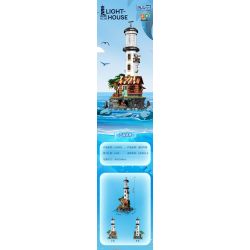 ZHEGAO 613003 NGỌN HẢI ĐĂNG LÀNG CHÀI bộ đồ chơi xếp lắp ráp ghép mô hình Creator LIGHTHOUSE Sáng Tạo 2340 khối ZHEGAO 613003 NGỌN HẢI ĐĂNG LÀNG CHÀI bộ đồ chơi xếp lắp ráp ghép mô hình Creator LIGHTHOUSE Sáng Tạo 2340 khối