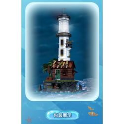 ZHEGAO 613003 NGỌN HẢI ĐĂNG LÀNG CHÀI bộ đồ chơi xếp lắp ráp ghép mô hình Creator LIGHTHOUSE Sáng Tạo 2340 khối ZHEGAO 613003 NGỌN HẢI ĐĂNG LÀNG CHÀI bộ đồ chơi xếp lắp ráp ghép mô hình Creator LIGHTHOUSE Sáng Tạo 2340 khối