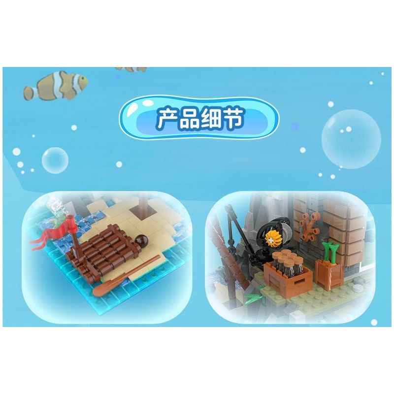 ZHEGAO 613003 NGỌN HẢI ĐĂNG LÀNG CHÀI bộ đồ chơi xếp lắp ráp ghép mô hình Creator LIGHTHOUSE Sáng Tạo 2340 khối ZHEGAO 613003 NGỌN HẢI ĐĂNG LÀNG CHÀI bộ đồ chơi xếp lắp ráp ghép mô hình Creator LIGHTHOUSE Sáng Tạo 2340 khối