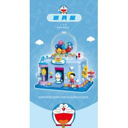 BALODY 21085 CỬA HÀNG ĐỒ CHƠI DOREMON bộ đồ chơi xếp lắp ráp ghép mô hình Movie & Game DORAEMON PROP HOUSE Phim Và Trò Chơi 819 khối