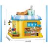 BALODY 21086 CỬA HÀNG DORAYAKI DOREMON bộ đồ chơi xếp lắp ráp ghép mô hình Movie & Game DORAEMON DORAYAKI SHOP Phim Và Trò Chơi 797 khối