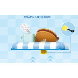 BALODY 21086 CỬA HÀNG DORAYAKI DOREMON bộ đồ chơi xếp lắp ráp ghép mô hình Movie & Game DORAEMON DORAYAKI SHOP Phim Và Trò Chơi 797 khối