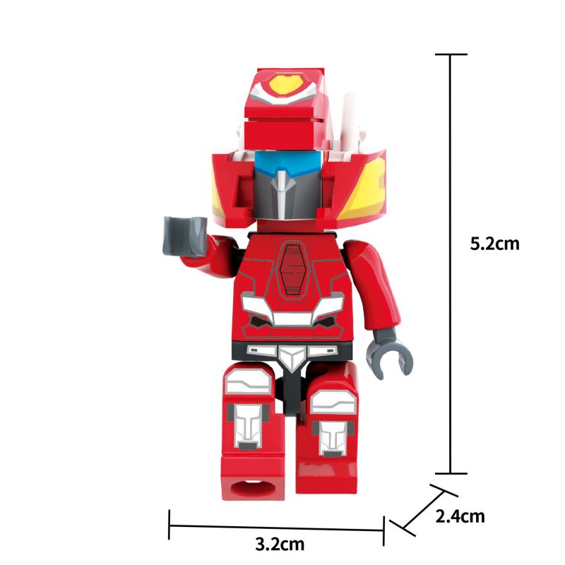 ZHEGAO KB2008 2008 KB2010 2010 CABO CAR GOD TRỞ LẠI VỚI TRANG PHỤC MỚI VÀ VUI NHỘN TRÒ VẼ TÚI MÙ bộ đồ chơi xếp lắp ráp ghép mô hình Movie & Game Phim Và Trò Chơi