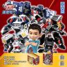 ZHEGAO KB2008 2008 KB2010 2010 CABO CAR GOD TRỞ LẠI VỚI TRANG PHỤC MỚI VÀ VUI NHỘN TRÒ VẼ TÚI MÙ bộ đồ chơi xếp lắp ráp ghép mô hình Movie & Game Phim Và Trò Chơi