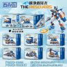 ZHEGAO 912020 POLAR RESCUER 6 TỔ HỢP bộ đồ chơi xếp lắp ráp ghép mô hình 490 khối