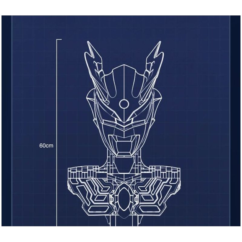 TOP TOY TC1815 1815 ULTRAMAN ZERO BÁN THÂN bộ đồ chơi xếp lắp ráp ghép mô hình Movie & Game Phim Và Trò Chơi 1700 khối