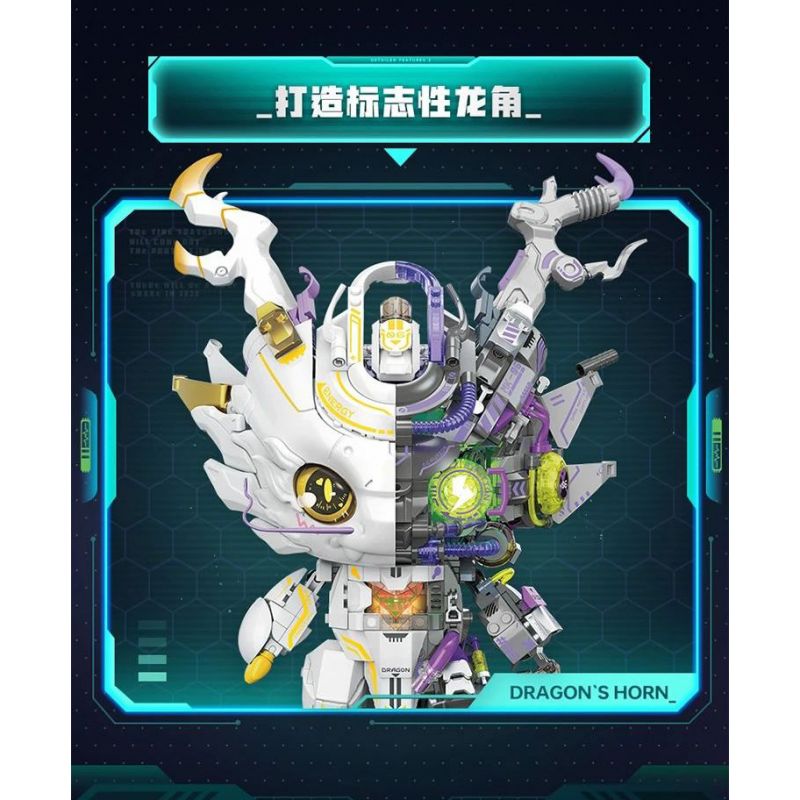 TOP TOY TC1814 1814 THỜI GIAN VÀ KHÔNG NGUYÊN LONG bộ đồ chơi xếp lắp ráp ghép mô hình 900 khối