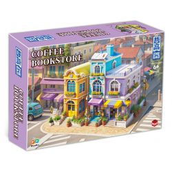 ZHEGAO 612023 HIỆU SÁCH CÀ PHÊ bộ đồ chơi xếp lắp ráp ghép mô hình Creator COFFEE BOOKSTORE Sáng Tạo 1699 khối ZHEGAO 612023 HIỆU SÁCH CÀ PHÊ bộ đồ chơi xếp lắp ráp ghép mô hình Creator COFFEE BOOKSTORE Sáng Tạo 1699 khối