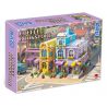 ZHEGAO 612023 HIỆU SÁCH CÀ PHÊ bộ đồ chơi xếp lắp ráp ghép mô hình Creator COFFEE BOOKSTORE Sáng Tạo 1699 khối