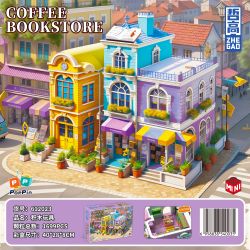 ZHEGAO 612023 HIỆU SÁCH CÀ PHÊ bộ đồ chơi xếp lắp ráp ghép mô hình Creator COFFEE BOOKSTORE Sáng Tạo 1699 khối ZHEGAO 612023 HIỆU SÁCH CÀ PHÊ bộ đồ chơi xếp lắp ráp ghép mô hình Creator COFFEE BOOKSTORE Sáng Tạo 1699 khối