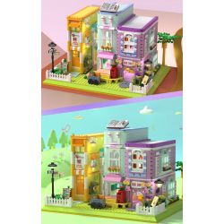 ZHEGAO 612023 HIỆU SÁCH CÀ PHÊ bộ đồ chơi xếp lắp ráp ghép mô hình Creator COFFEE BOOKSTORE Sáng Tạo 1699 khối ZHEGAO 612023 HIỆU SÁCH CÀ PHÊ bộ đồ chơi xếp lắp ráp ghép mô hình Creator COFFEE BOOKSTORE Sáng Tạo 1699 khối