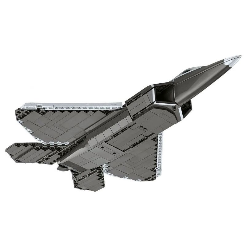 COBI 66022 LOCKHEED F-22 RAPTOR tỷ lệ 1:48 bộ đồ chơi xếp lắp ráp ghép mô hình Military Army Quân Sự Bộ Đội 695 khối