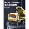 WANGE LIGAO DR.LUCK 3511 BỆ PHÓNG TÊN LỬA HAIMAS bộ đồ chơi xếp lắp ráp ghép mô hình Military Army M142 HIMARS Quân Sự Bộ Đội 443 khối