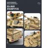 WANGE LIGAO DR.LUCK 3513 XE BỌC THÉP PHÁO BINH CƠ ĐỘNG STRYKER bộ đồ chơi xếp lắp ráp ghép mô hình Military Army M1128 MOBILE GUN SYSTEM Quân Sự Bộ Đội 458 khối