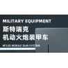 WANGE LIGAO DR.LUCK 3513 XE BỌC THÉP PHÁO BINH CƠ ĐỘNG STRYKER bộ đồ chơi xếp lắp ráp ghép mô hình Military Army M1128 MOBILE GUN SYSTEM Quân Sự Bộ Đội 458 khối