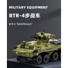 WANGE LIGAO DR.LUCK 3515 XE CHIẾN ĐẤU BỘ BINH BTR-4 bộ đồ chơi xếp lắp ráp ghép mô hình Military Army BTR-4 BUCEPHALUS Quân Sự Bộ Đội 379 khối