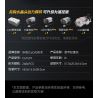 CADA DOUBLEE C61507 61507 CẦN CẨU BỌC THÉP bộ đồ chơi xếp lắp ráp ghép mô hình Technic MILITARY CRANE TRUCK Kỹ Thuật Công Nghệ Cao Mô Hình Phương Tiện 2686 khối