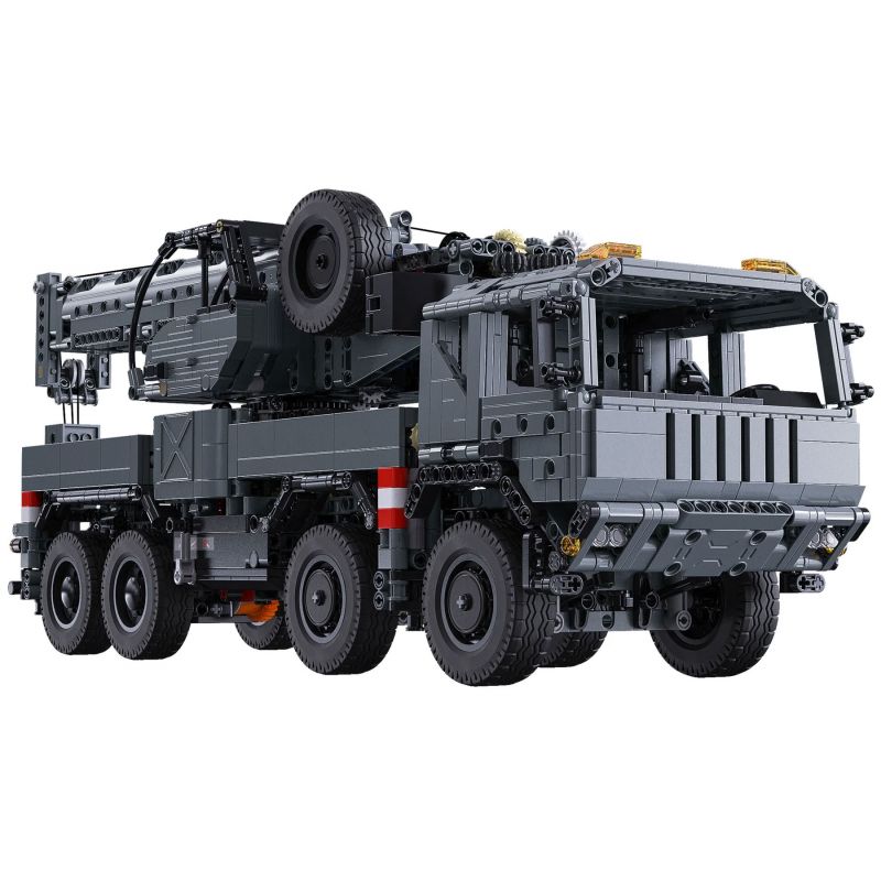 CADA DOUBLEE C61507 61507 CẦN CẨU BỌC THÉP bộ đồ chơi xếp lắp ráp ghép mô hình Technic MILITARY CRANE TRUCK Kỹ Thuật Công Nghệ Cao Mô Hình Phương Tiện 2686 khối