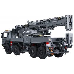 CADA DOUBLEE C61507 61507 CẦN CẨU BỌC THÉP bộ đồ chơi xếp lắp ráp ghép mô hình Technic MILITARY CRANE TRUCK Kỹ Thuật Công Nghệ Cao Mô Hình Phương Tiện 2686 khối