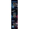 DOUBLE HEIGHT 60509 XE MÁY YAMAHA MT1O tỷ lệ 1:8 bộ đồ chơi xếp lắp ráp ghép mô hình Technic Kỹ Thuật Công Nghệ Cao Mô Hình Phương Tiện 638 khối