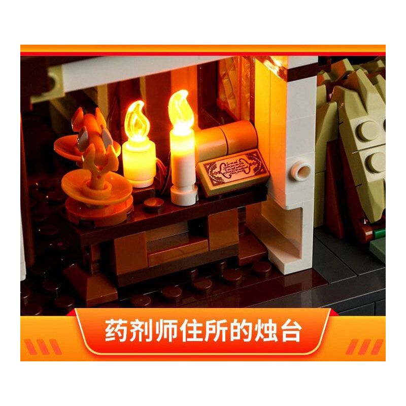 LUMIBRICKS FUNWHOLE F9024 9024 CỬA HÀNG THUỐC THỜI TRUNG CỔ bộ đồ chơi xếp lắp ráp ghép mô hình Creator Sáng Tạo 1470 khối LUMIBRICKS FUNWHOLE F9024 9024 CỬA HÀNG THUỐC THỜI TRUNG CỔ bộ đồ chơi xếp lắp ráp ghép mô hình Creator Sáng Tạo 1470 khối