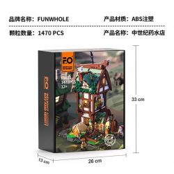 LUMIBRICKS FUNWHOLE F9024 9024 CỬA HÀNG THUỐC THỜI TRUNG CỔ bộ đồ chơi xếp lắp ráp ghép mô hình Creator Sáng Tạo 1470 khối LUMIBRICKS FUNWHOLE F9024 9024 CỬA HÀNG THUỐC THỜI TRUNG CỔ bộ đồ chơi xếp lắp ráp ghép mô hình Creator Sáng Tạo 1470 khối