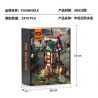 LUMIBRICKS FUNWHOLE F9024 9024 CỬA HÀNG THUỐC THỜI TRUNG CỔ bộ đồ chơi xếp lắp ráp ghép mô hình Creator Sáng Tạo 1470 khối