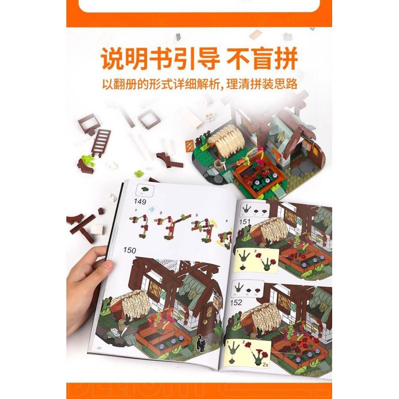 LUMIBRICKS FUNWHOLE F9024 9024 CỬA HÀNG THUỐC THỜI TRUNG CỔ bộ đồ chơi xếp lắp ráp ghép mô hình Creator Sáng Tạo 1470 khối LUMIBRICKS FUNWHOLE F9024 9024 CỬA HÀNG THUỐC THỜI TRUNG CỔ bộ đồ chơi xếp lắp ráp ghép mô hình Creator Sáng Tạo 1470 khối