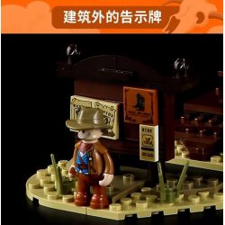 LUMIBRICKS FUNWHOLE F9026 9026 VĂN PHÒNG CẢNH SÁT PHÍA TÂY bộ đồ chơi xếp lắp ráp ghép mô hình Creator Sáng Tạo 1240 khối