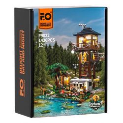 LUMIBRICKS FUNWHOLE F9022 9022 TRẠI NGOÀI TRỜI bộ đồ chơi xếp lắp ráp ghép mô hình Creator Sáng Tạo 1426 khối