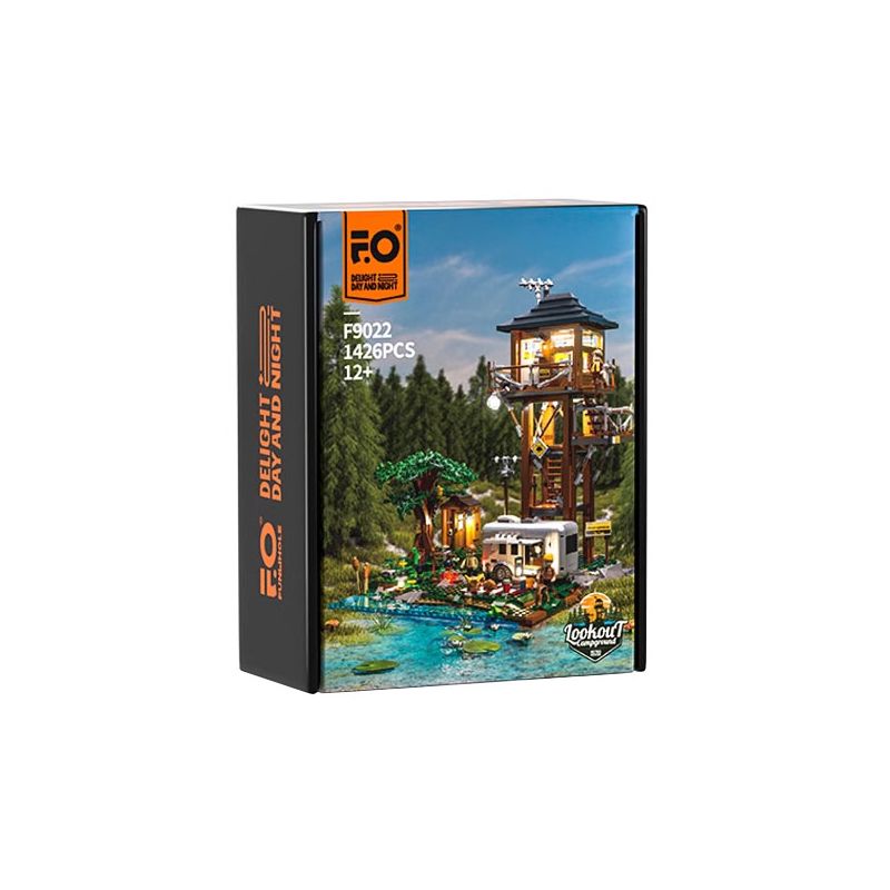 LUMIBRICKS FUNWHOLE F9022 9022 TRẠI NGOÀI TRỜI bộ đồ chơi xếp lắp ráp ghép mô hình Creator Sáng Tạo 1426 khối