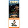 LUMIBRICKS FUNWHOLE F9022 9022 TRẠI NGOÀI TRỜI bộ đồ chơi xếp lắp ráp ghép mô hình Creator Sáng Tạo 1426 khối