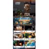 LUMIBRICKS FUNWHOLE F9022 9022 TRẠI NGOÀI TRỜI bộ đồ chơi xếp lắp ráp ghép mô hình Creator Sáng Tạo 1426 khối