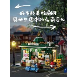 LUMIBRICKS FUNWHOLE F9023 9023 QUẦY BÁO bộ đồ chơi xếp lắp ráp ghép mô hình Creator Sáng Tạo 556 khối