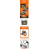 LUMIBRICKS FUNWHOLE F9023 9023 QUẦY BÁO bộ đồ chơi xếp lắp ráp ghép mô hình Creator Sáng Tạo 556 khối