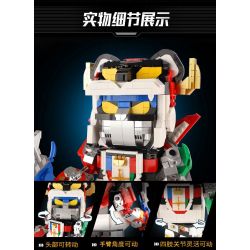 WANGAO 188019 GẤU CƠ KHÍ ĐA DẠNG 400% bộ đồ chơi xếp lắp ráp ghép mô hình BEAR ROBOT