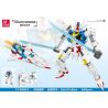JIESTAR FF20013 20013 CƠ KHÍ THẦN GIÓ bộ đồ chơi xếp lắp ráp ghép mô hình TRANSFORMING MECHA 934 khối