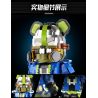 WANGAO 188020 DU KHÁCH NGUY HIỂM 15 GẤU CƠ KHÍ 400% bộ đồ chơi xếp lắp ráp ghép mô hình BEAR ROBOT