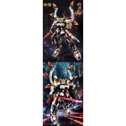 ZHEGAO QJ5311 5311 MECHA ĐÊM TRẮNG bộ đồ chơi xếp lắp ráp ghép mô hình 1305 khối