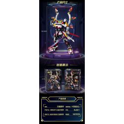 ZHEGAO QJ5311 5311 MECHA ĐÊM TRẮNG bộ đồ chơi xếp lắp ráp ghép mô hình 1305 khối