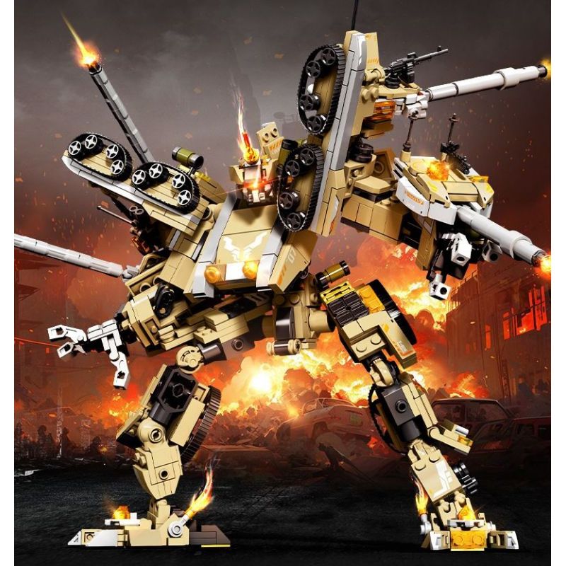 SEMBO 203170 LÃNH CHÚA NGUỒN TỐI bộ đồ chơi xếp lắp ráp ghép mô hình 1075 khối