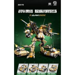 SEMBO 203170 LÃNH CHÚA NGUỒN TỐI bộ đồ chơi xếp lắp ráp ghép mô hình 1075 khối