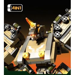 SEMBO 203170 LÃNH CHÚA NGUỒN TỐI bộ đồ chơi xếp lắp ráp ghép mô hình 1075 khối