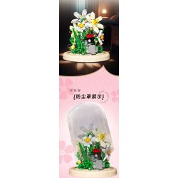 ZHEGAO 623001 HOA THỦY TIÊN bộ đồ chơi xếp lắp ráp ghép mô hình Creator DAFFODIL FLOWER Sáng Tạo 623 khối