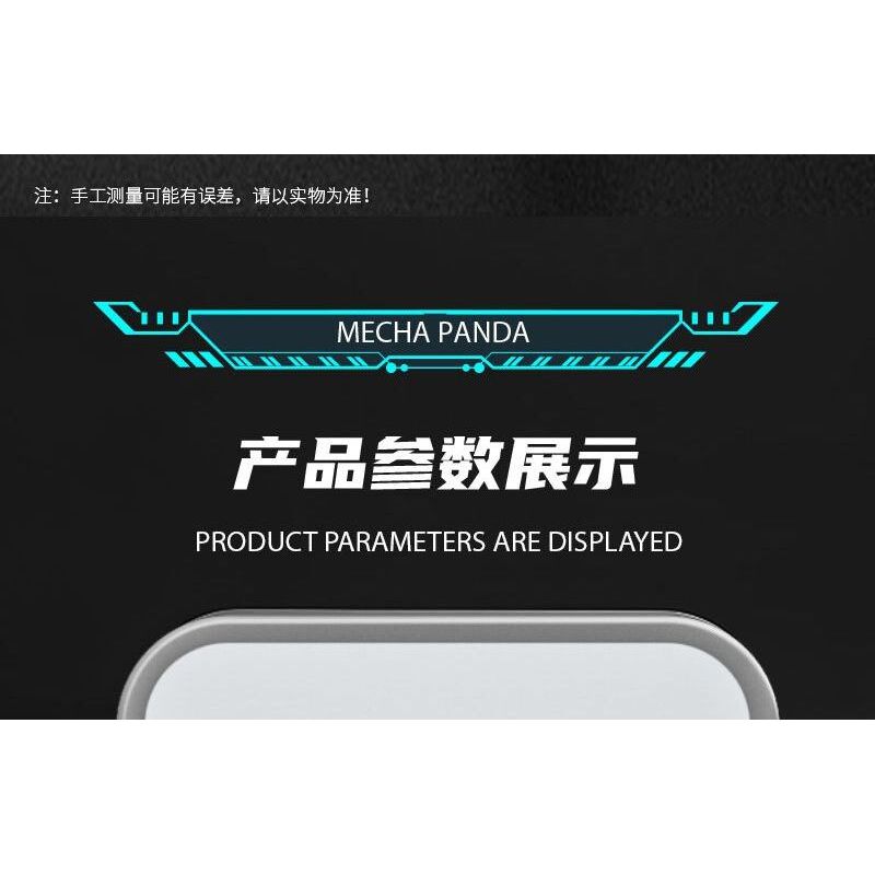 WELLEADZ 6105 GẤU TRÚC CƠ KHÍ bộ đồ chơi xếp lắp ráp ghép mô hình MECHA PANDA FIGHTING 2198 khối