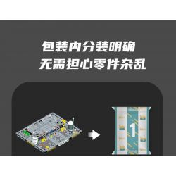 WELLEADZ 6105 GẤU TRÚC CƠ KHÍ bộ đồ chơi xếp lắp ráp ghép mô hình MECHA PANDA FIGHTING 2198 khối