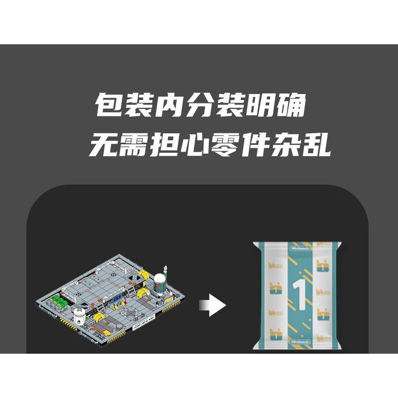 WELLEADZ 6105 GẤU TRÚC CƠ KHÍ bộ đồ chơi xếp lắp ráp ghép mô hình MECHA PANDA FIGHTING 2198 khối