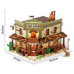 LUMIBRICKS FUNWHOLE F9021 9021 THẨM MỸ VIỆN PHƯƠNG TÂY bộ đồ chơi xếp lắp ráp ghép mô hình Creator Sáng Tạo 2026 khối